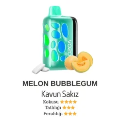Vozol Rave 40000 - Melon Bubblegum